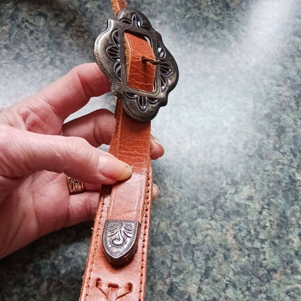 Kids Leather Belt Boy or Girl or Woman 37